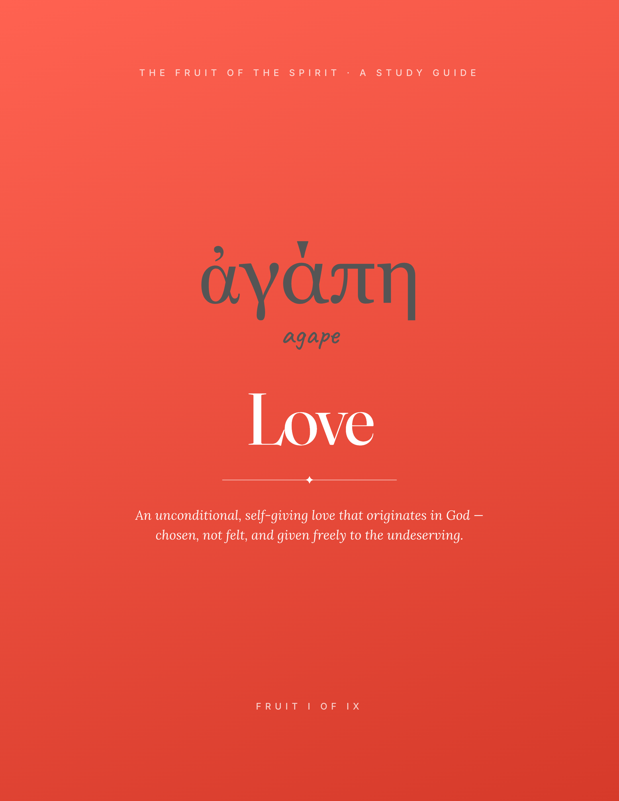 Love — Refining Studies cover